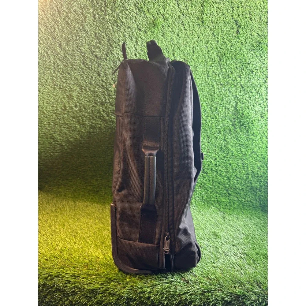 TUMI 22900DH Alpha Ballistic Black Soft Shell Rolling Wheeled Carry On 22x16x9